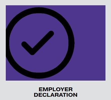 Employer declaration